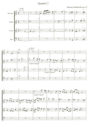 Quartet 2 Op. 22