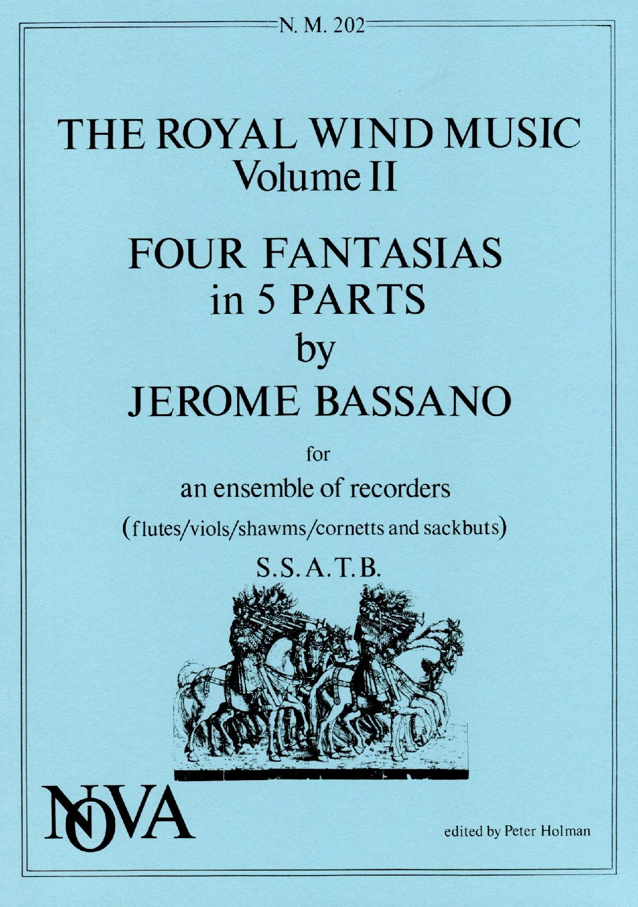 The Royal Wind Music Volume II br Four Fantasias in 5 Parts