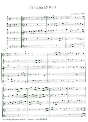 The Royal Wind Music Volume II br Four Fantasias in 5 Parts