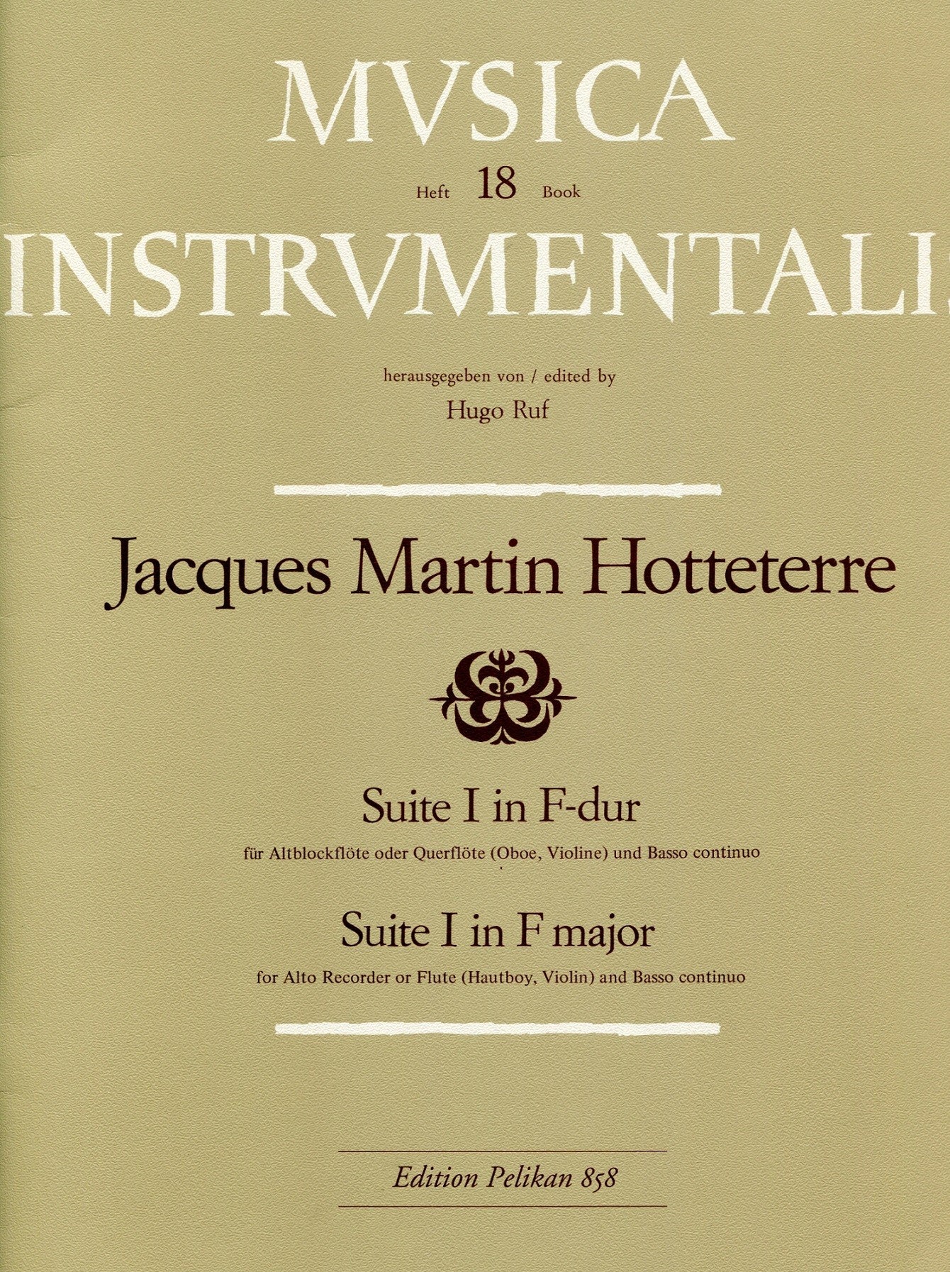 Suite I in F Major