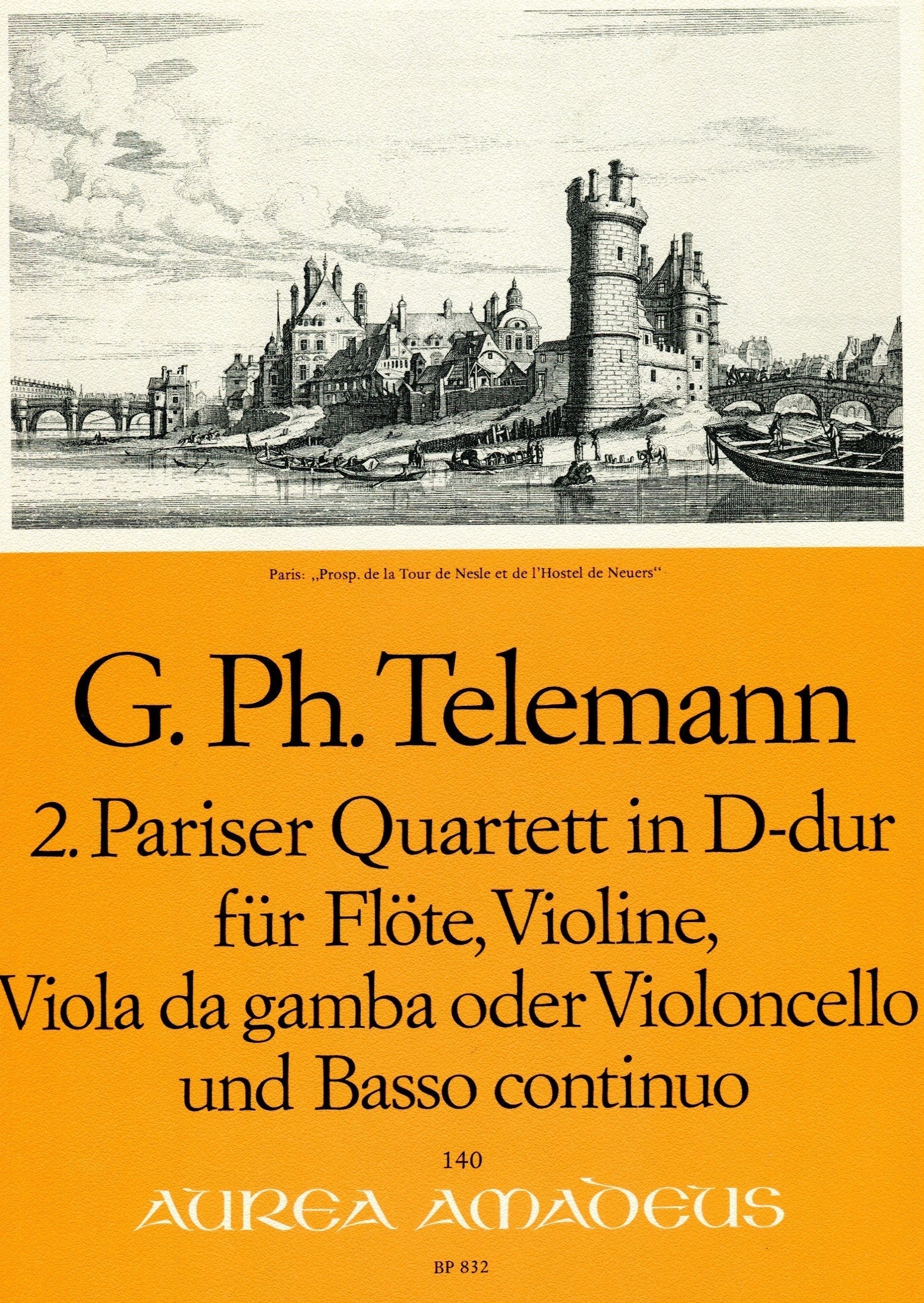 Paris Quartet no 2 in D Major