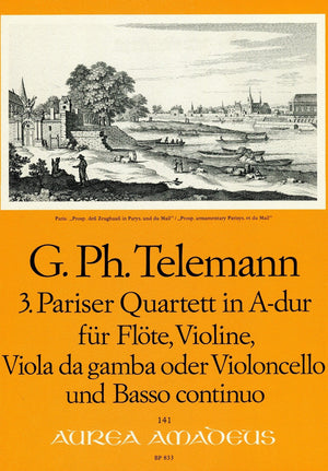 Paris Quartet no. 3 in A Major