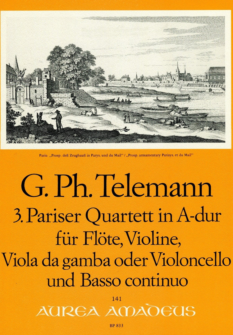 Paris Quartet no. 3 in A Major