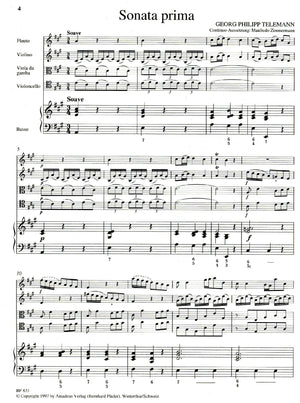 Paris Quartet no. 3 in A Major