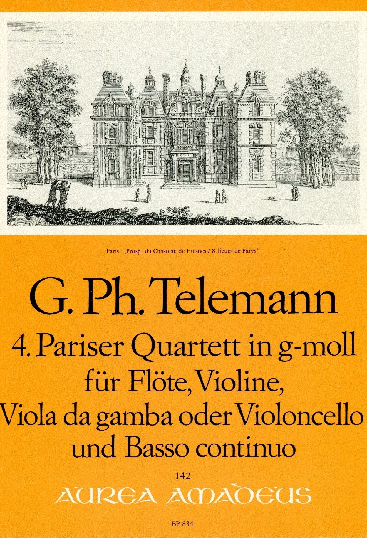 Paris Quartet no. 4 in g minor
