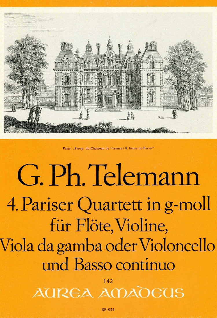 Paris Quartet no. 4 in g minor