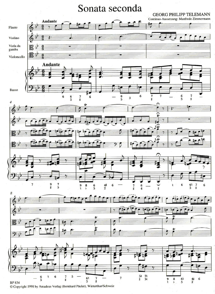 Paris Quartet no. 4 in g minor