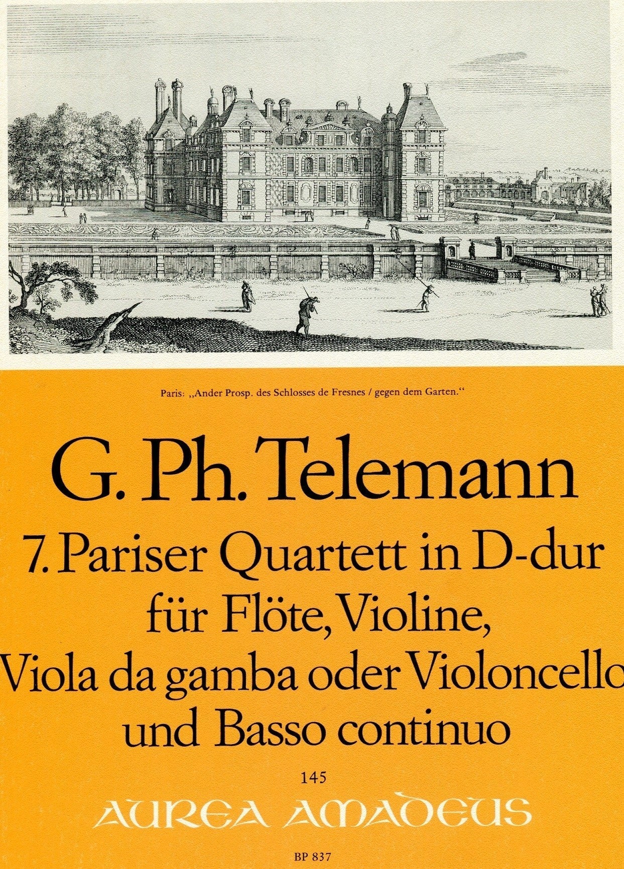 Paris Quartet no. 7 in D Major