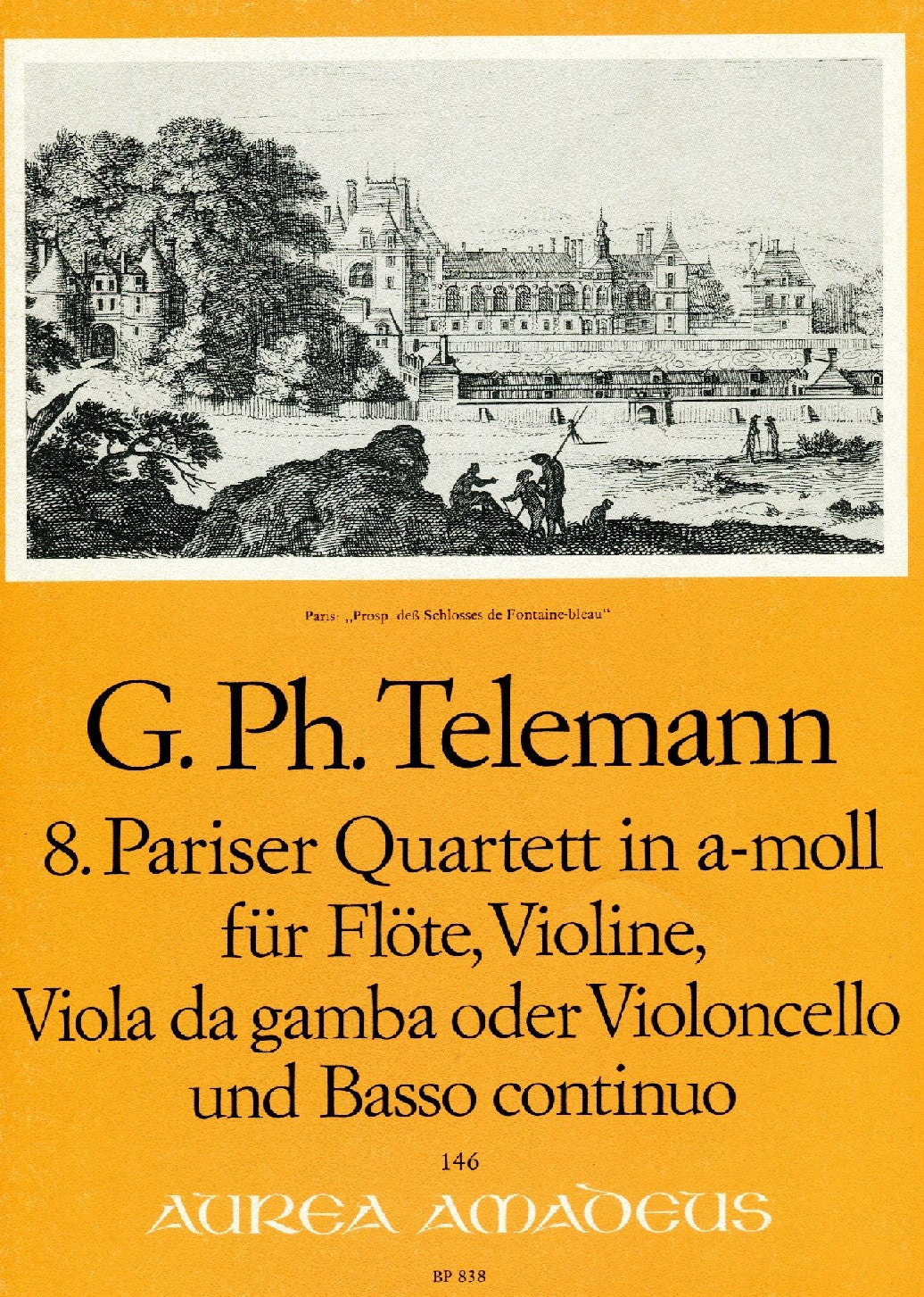 Paris Quartet no. 8 in a minor