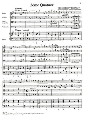 Paris Quartet no. 9 in G Major