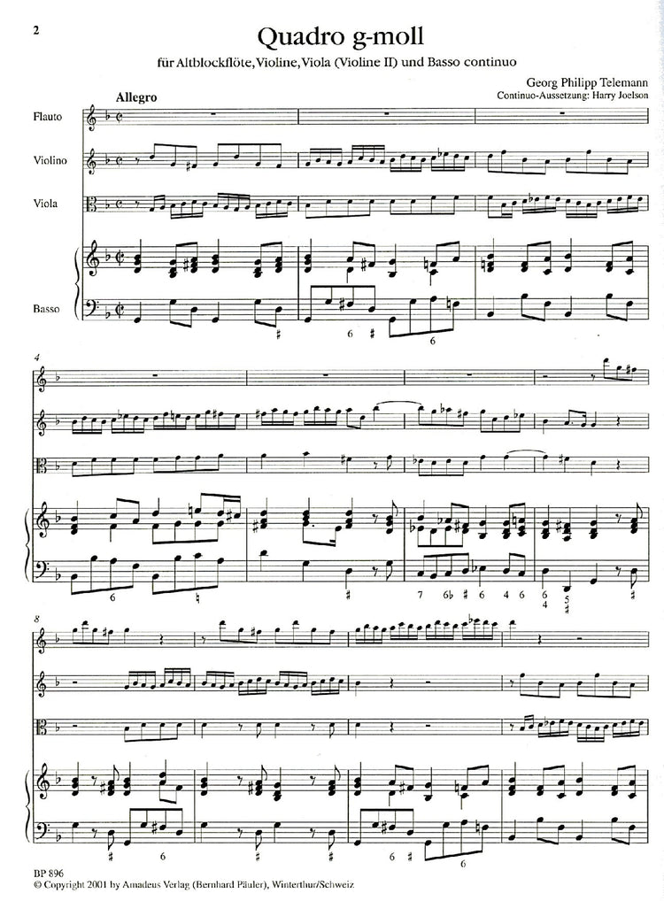 Quartet in g minor
