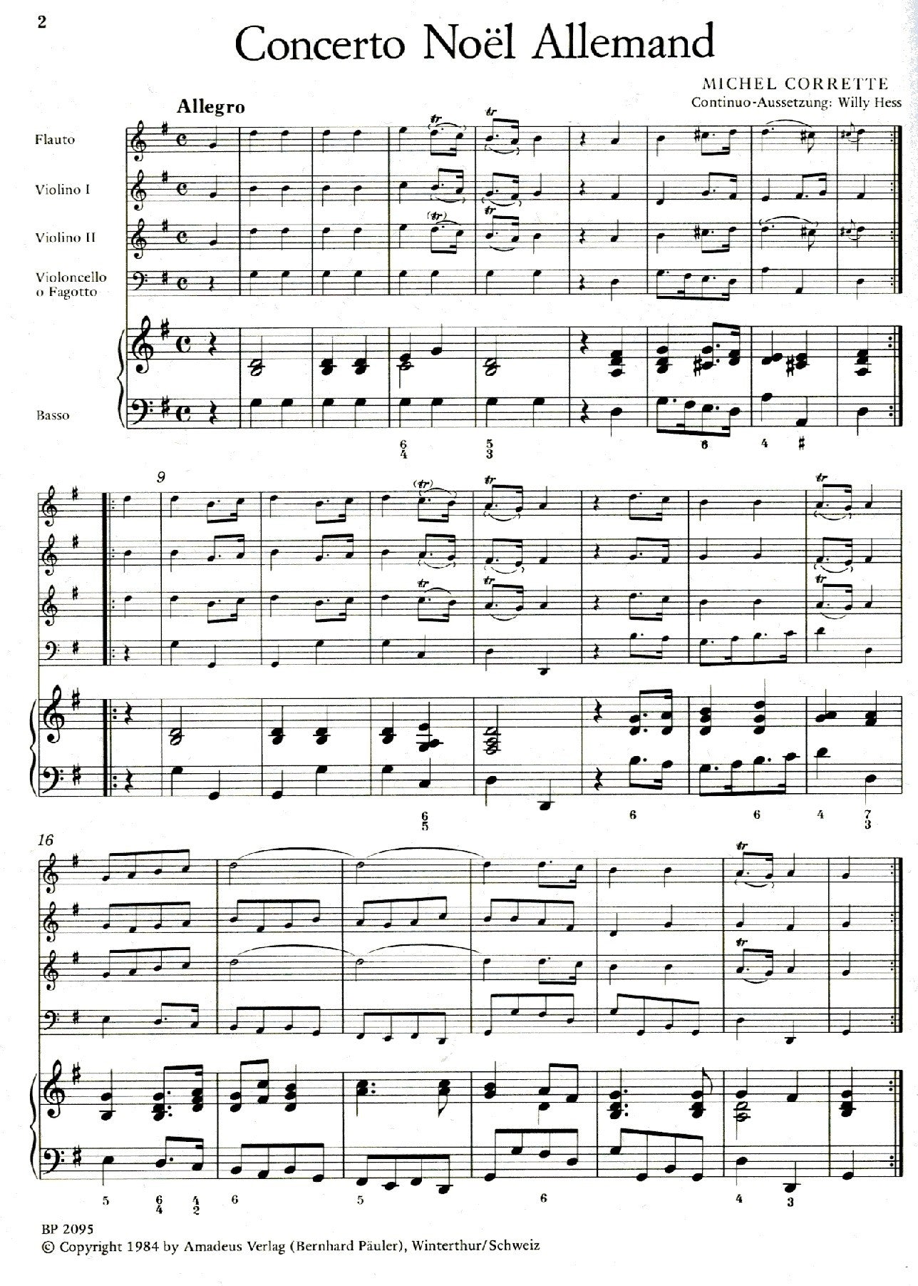 Concerto Noel Allemand