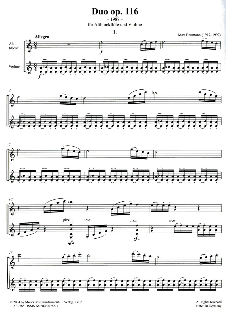 Duo Op 116