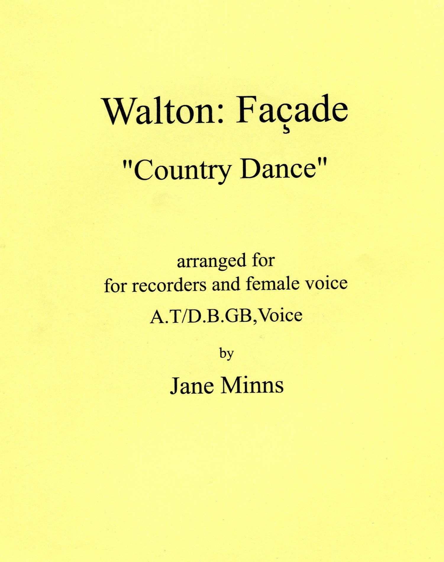 Facade: Country Dance