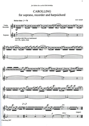 Carolling