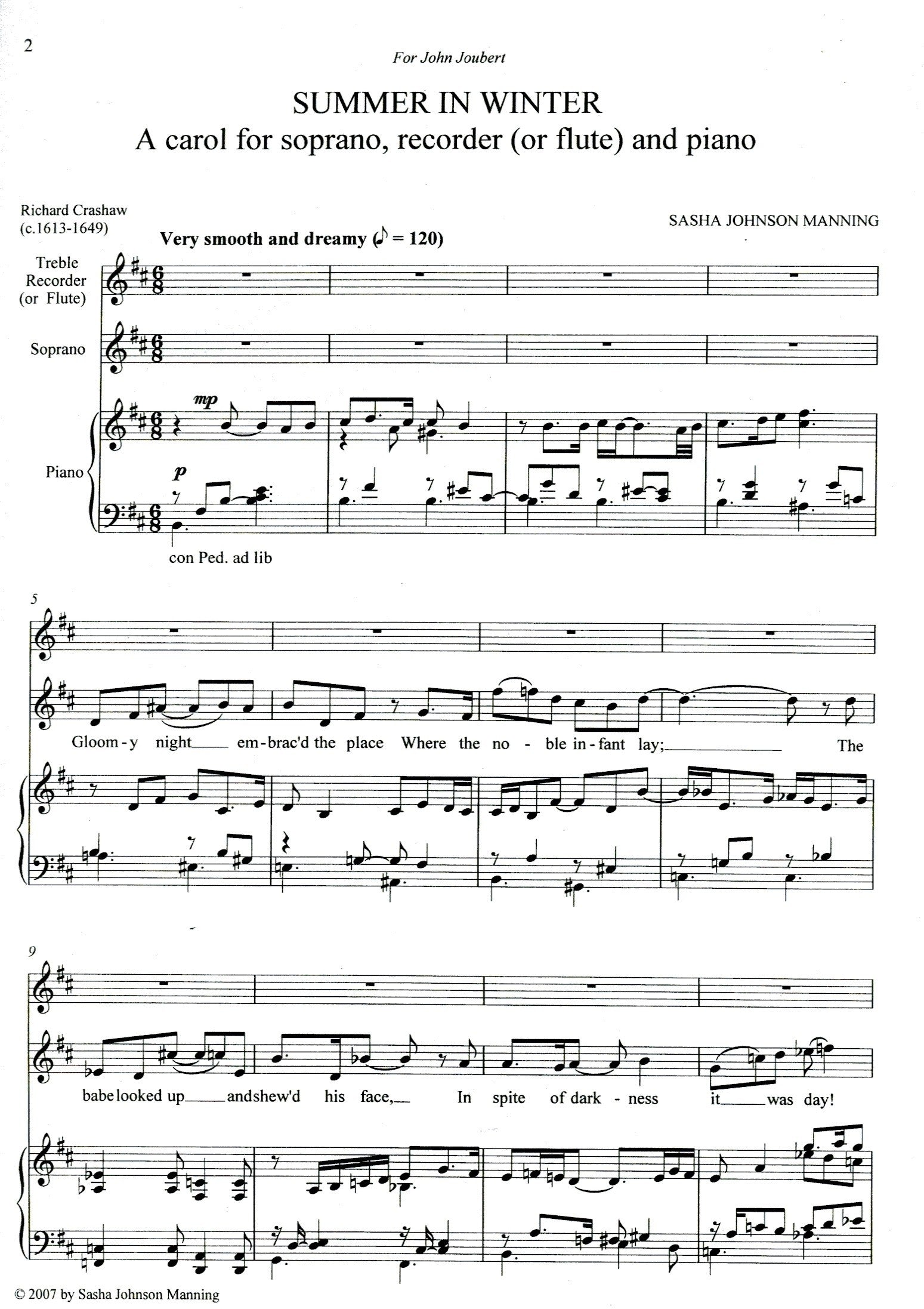 Summer in Winter: a Carol