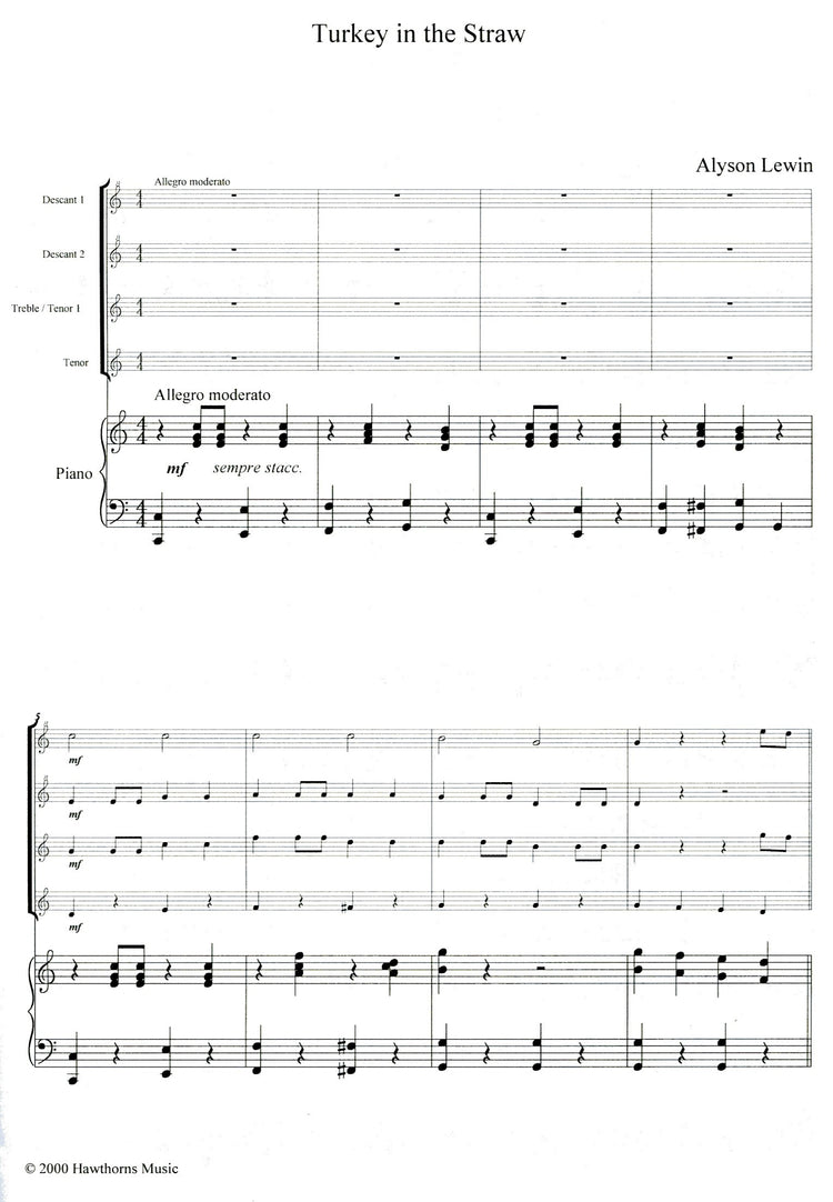 Music for Schools - Turkey in the Straw