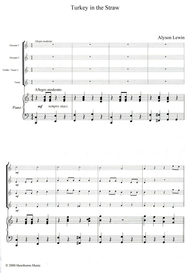 Music for Schools - Turkey in the Straw