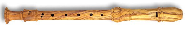 Denner Descant Recorder in Olivewood