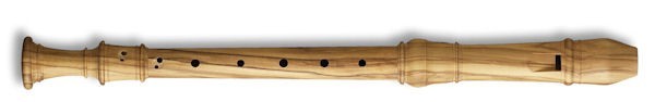 Denner Treble Recorder in Olive
