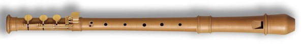 Modern Treble Recorder (E-foot) in Pearwood