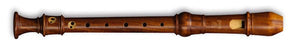 Denner Descant in Stained Satinwood