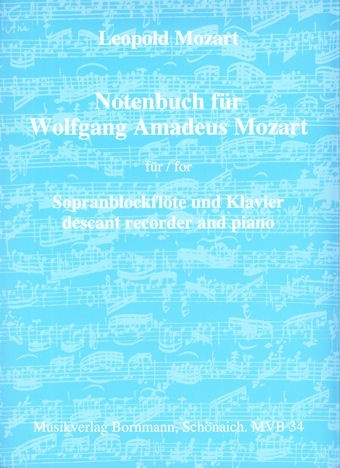 Notebook for Wolfgang Amadeus Mozart