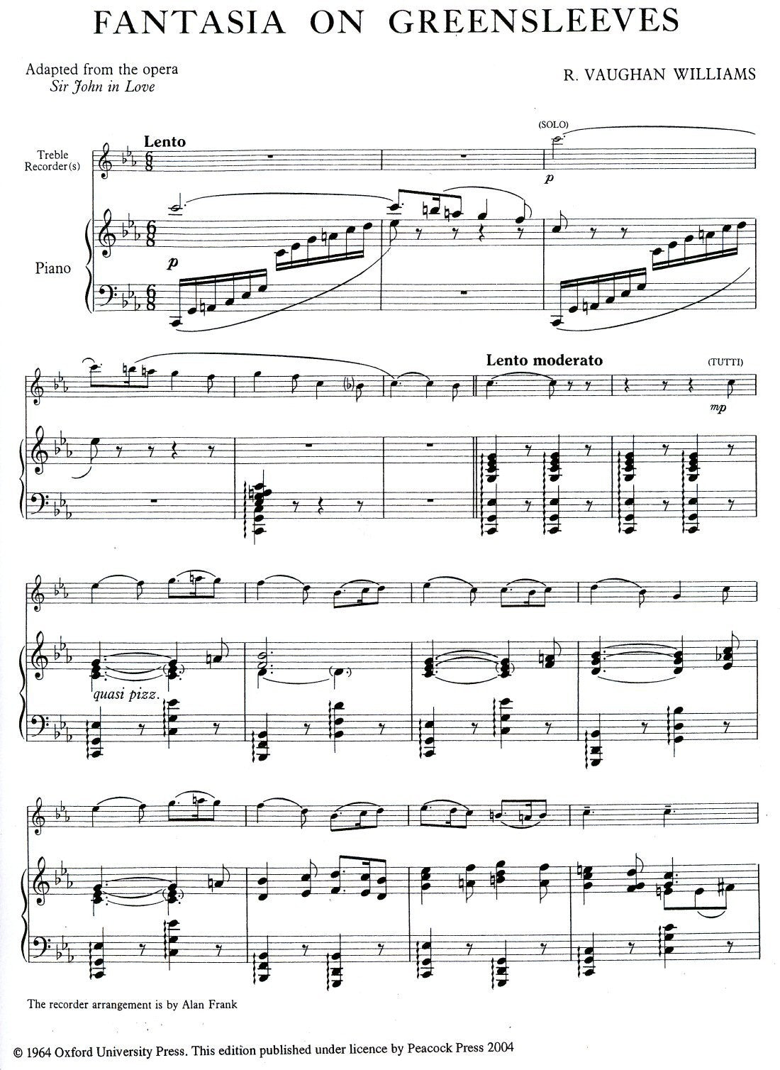Fantasia on Greensleeves