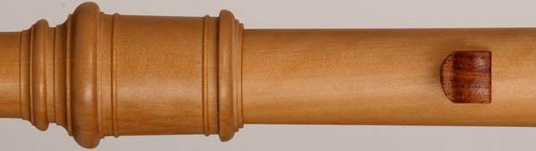 Treble Thumb Rest - Rosewood (Self-Adhesive)