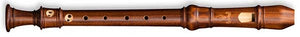 Denner-Edition Descant Recorder A-415 in Satinwood (stained)
