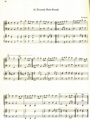 "T Uitnement Kabinet, 1646, 1649", Vol V: Courantes and Bransles for 1 melody instrument and Basso Continuo