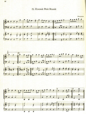 T Uitnement Kabinet, 1646, 1649, Vol V: Courantes and Bransles for 1 melody instrument and Basso Continuo