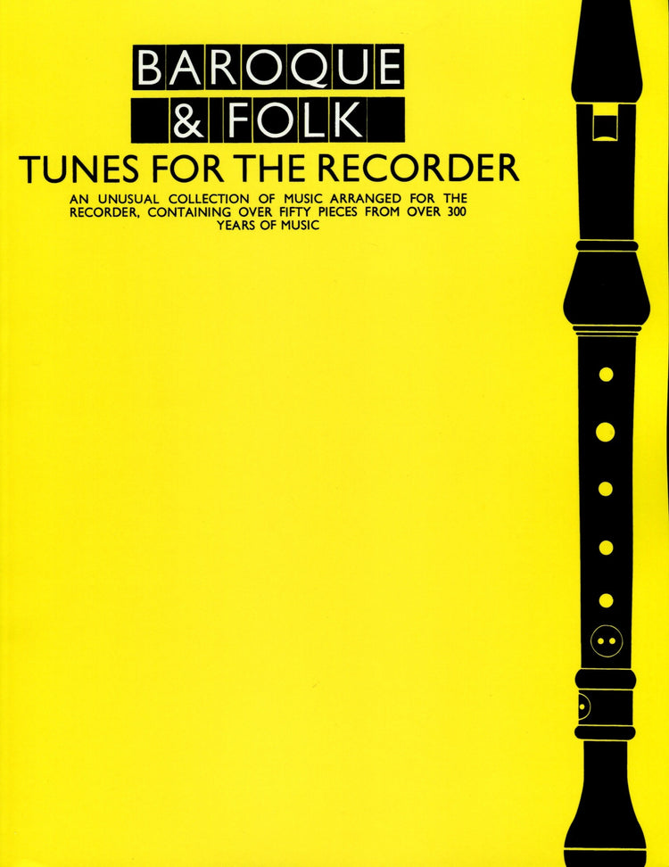Baroque and Folk Tunes for the Recorder