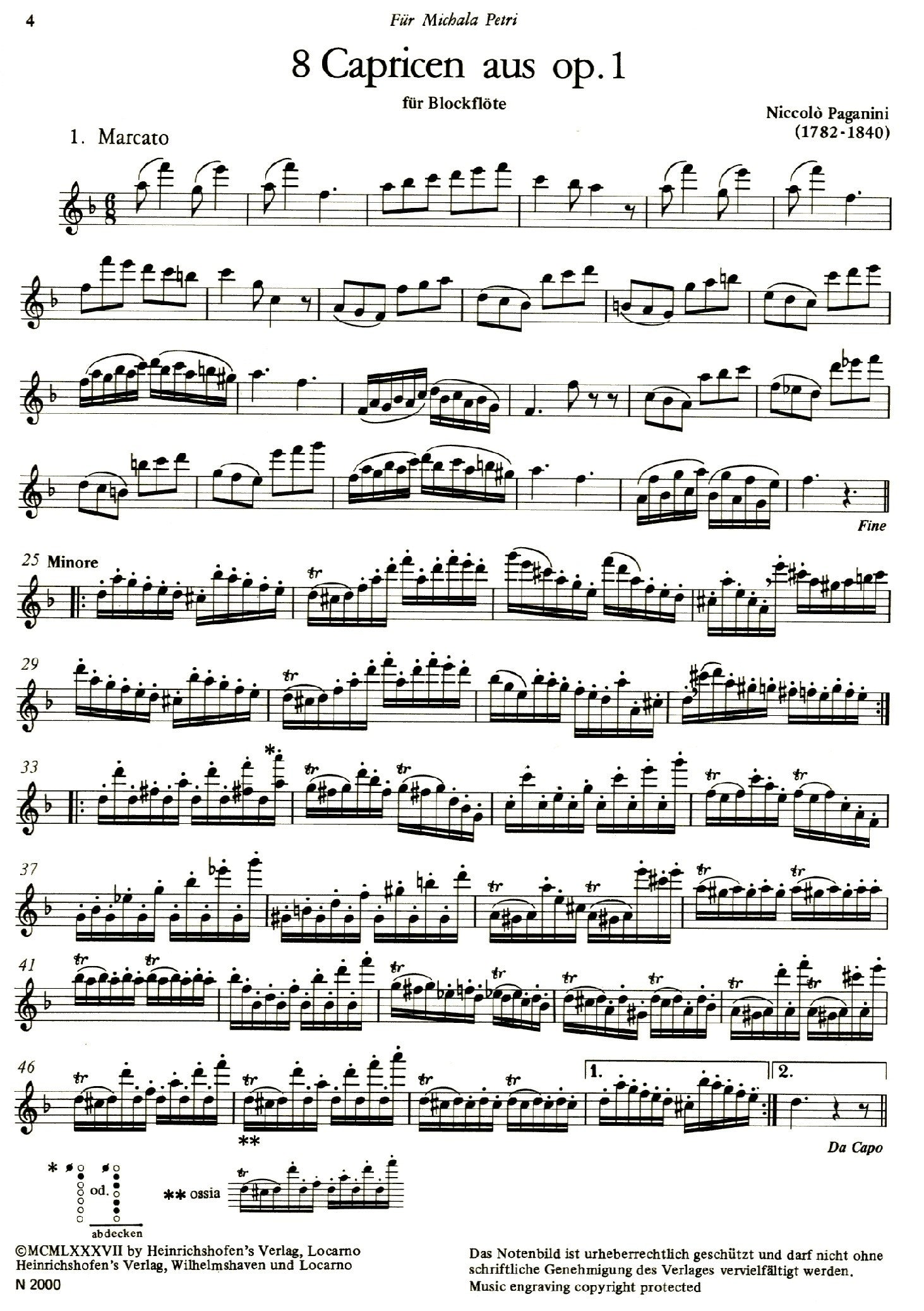Eight Caprices