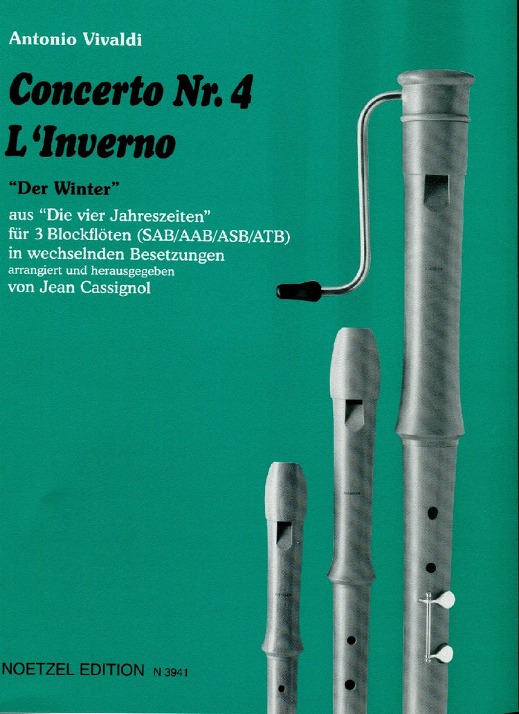 Concerto no 3 'Winter' from 4 Seasons