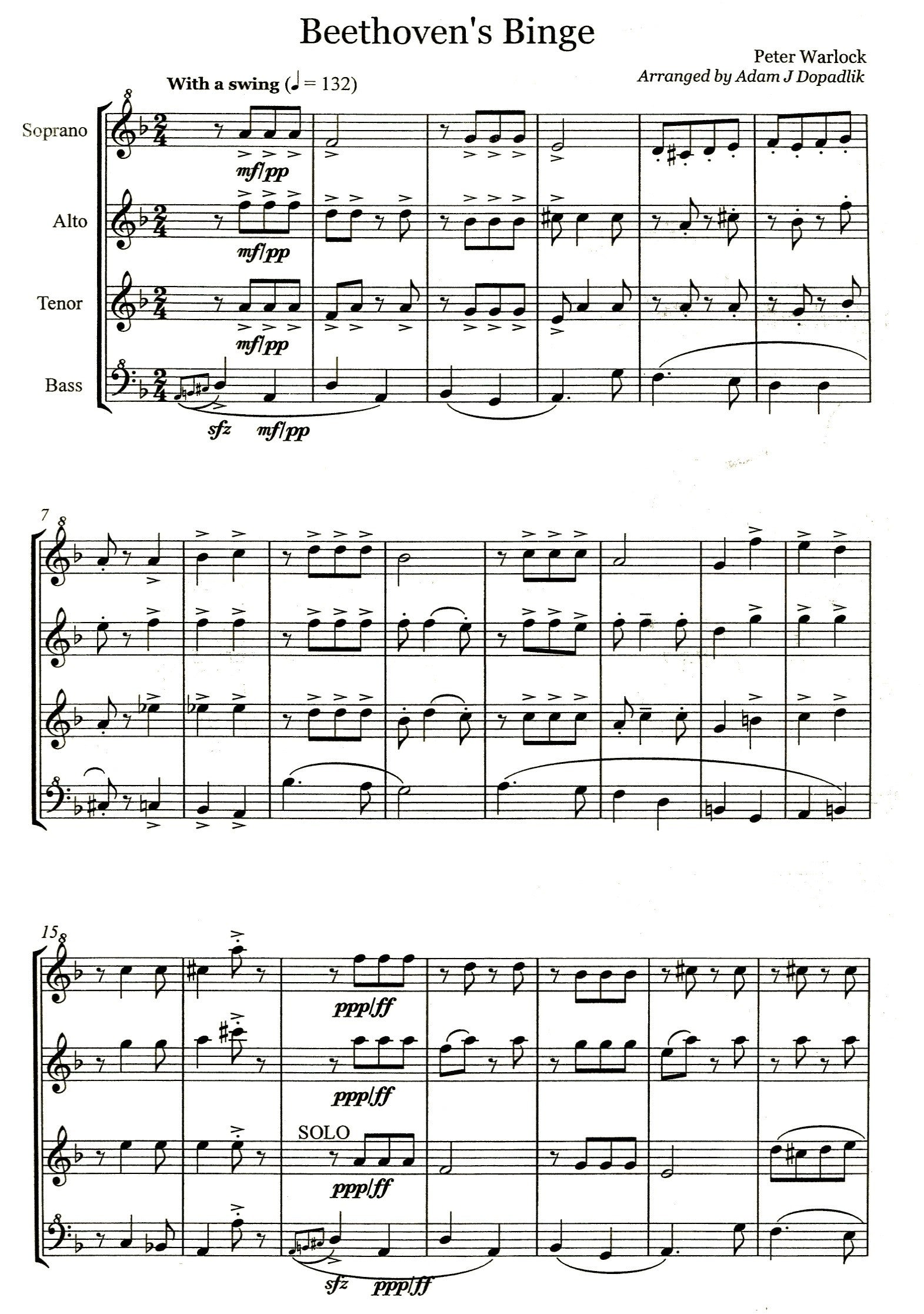 Beethoven's Binge