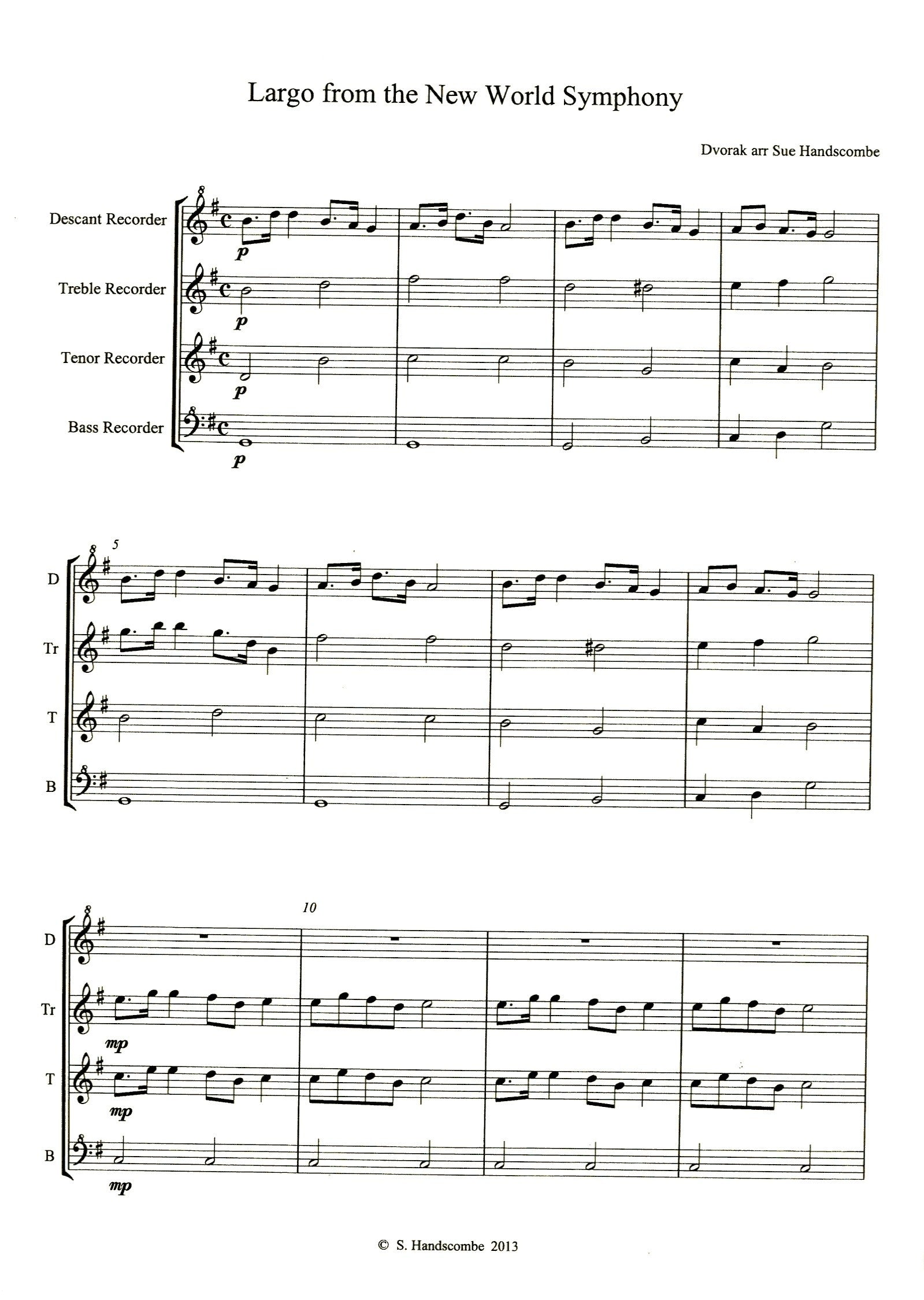 Largo from The New World Symphony