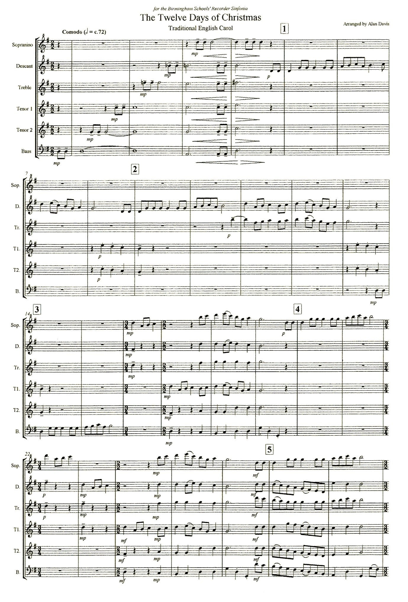 The Twelve Days of Christmas