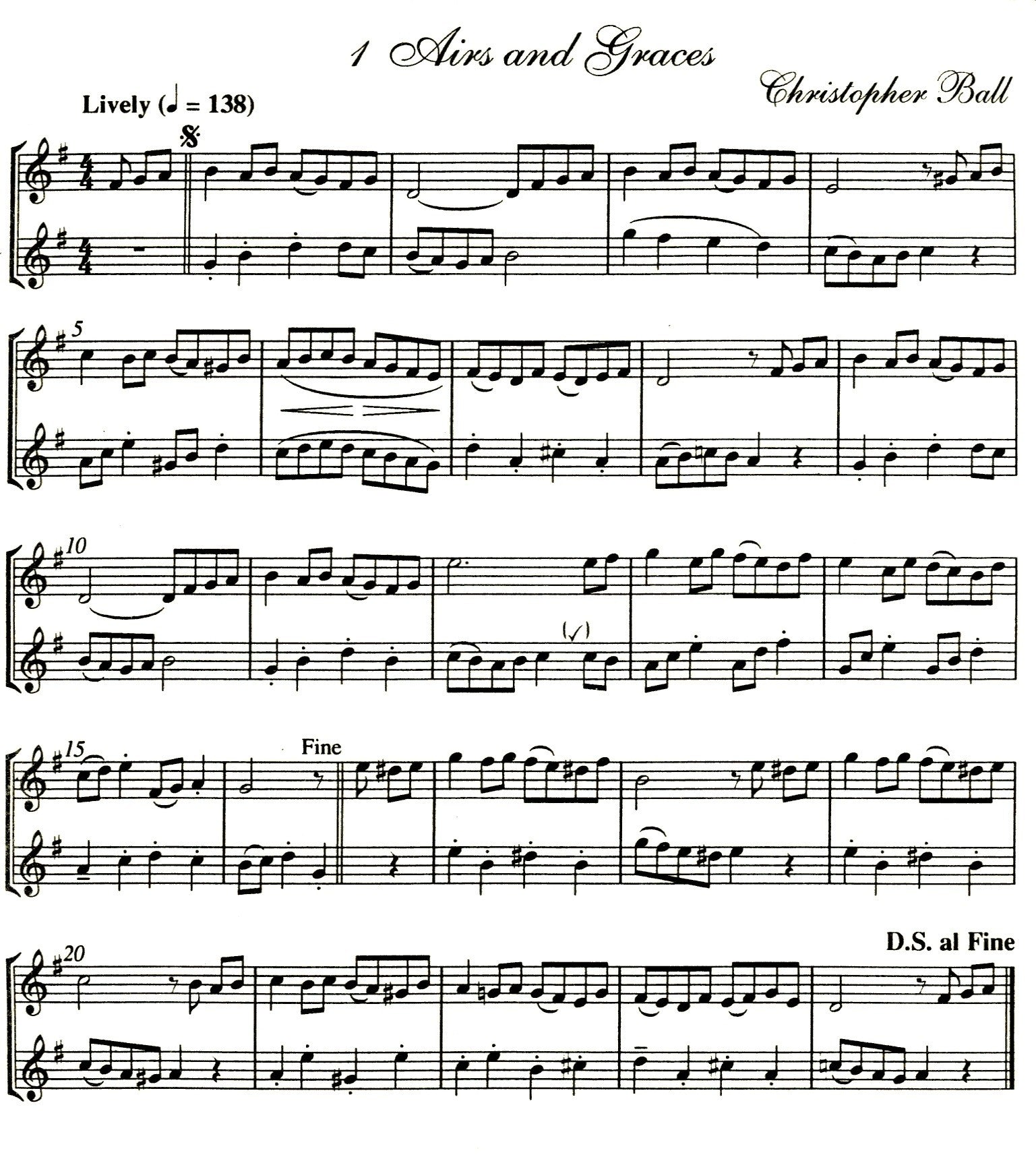 Ten Easy Recorder Duets
