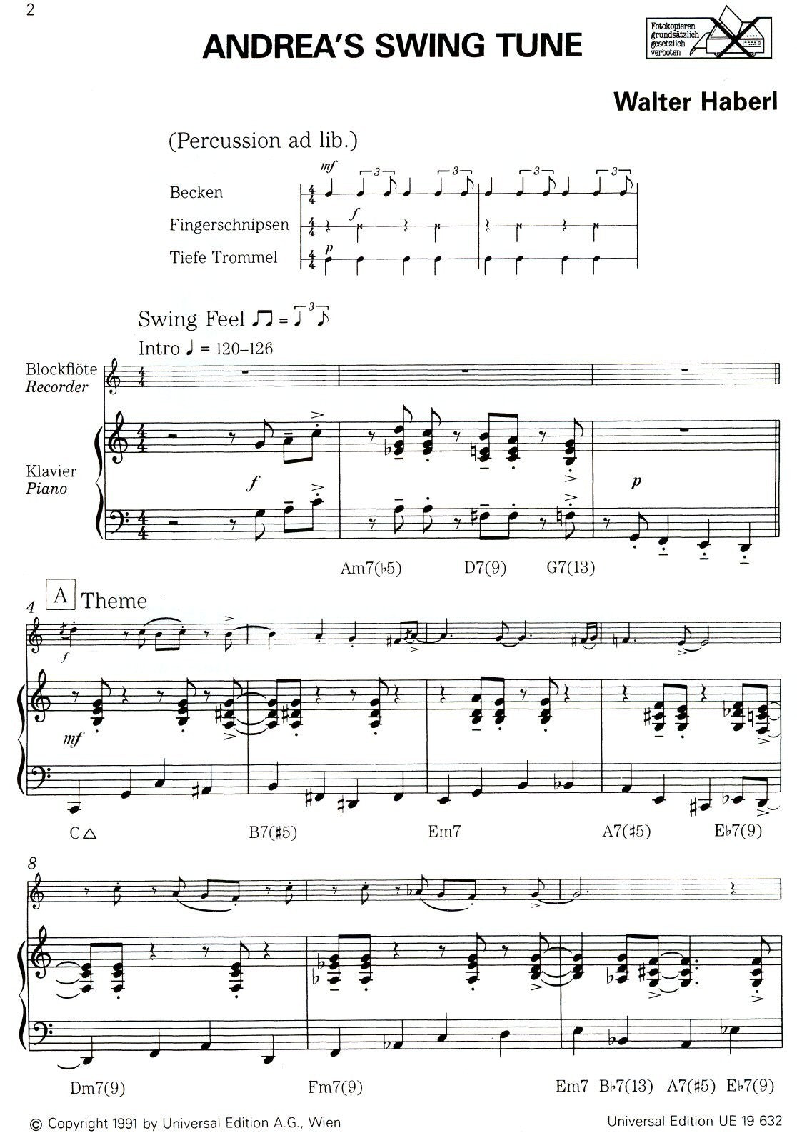 Andrea's Swing Tune