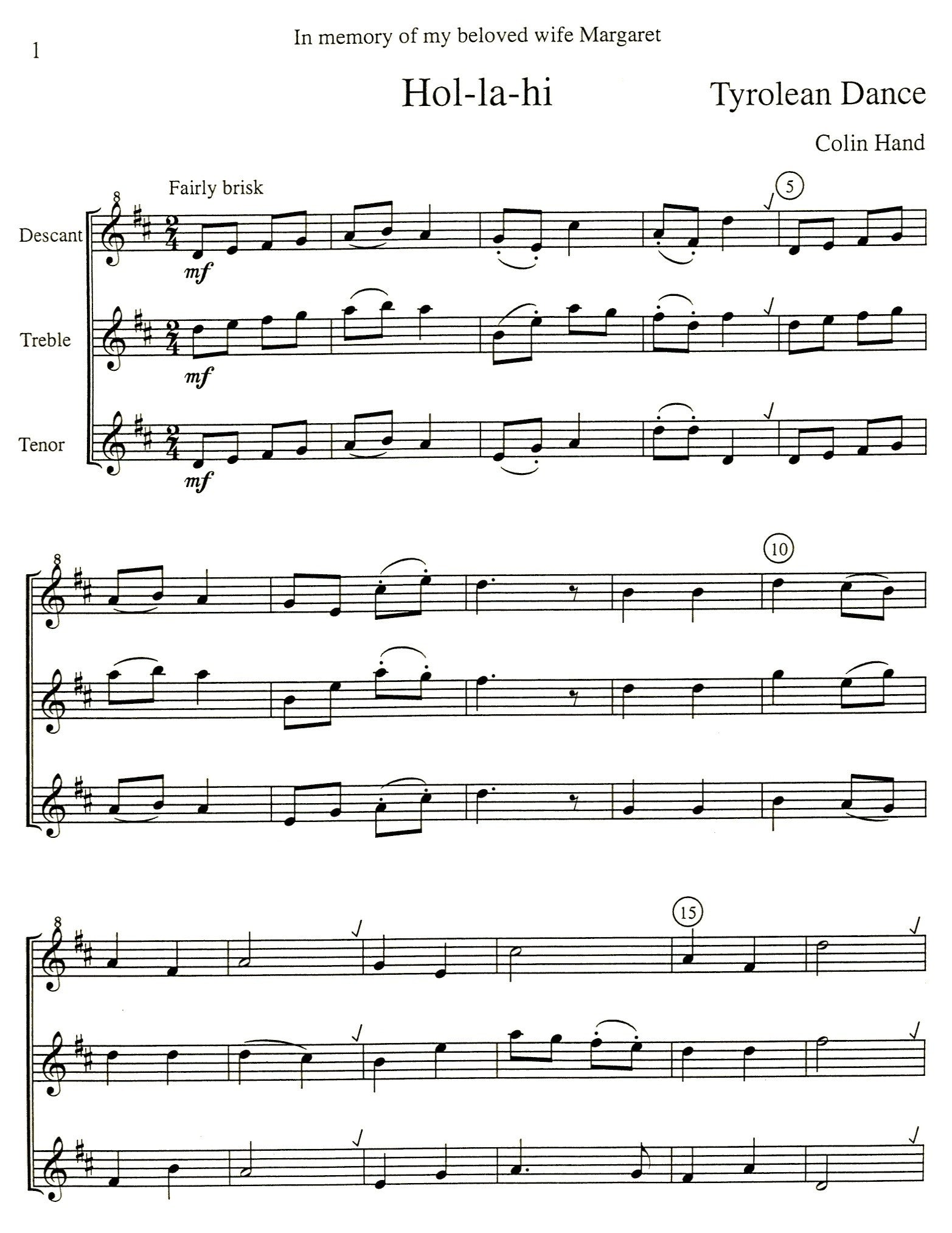 Ten European Folk Songs
