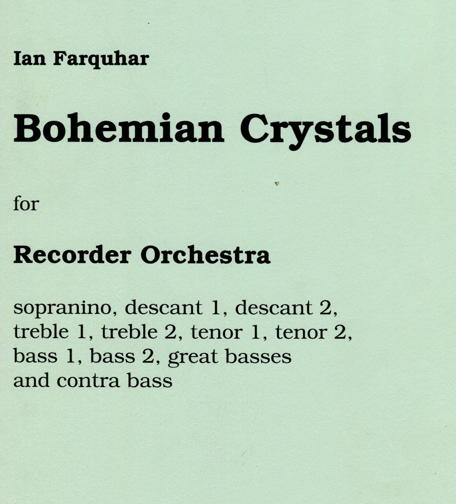 Bohemian Crystals