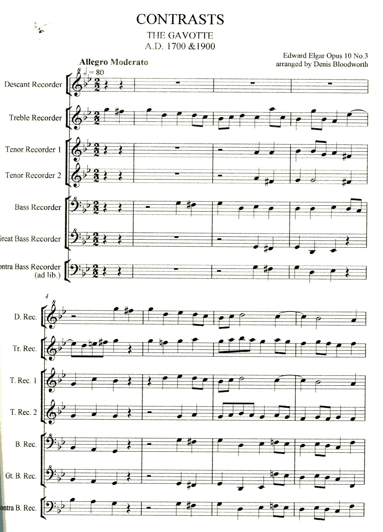 Contrasts: The Gavotte