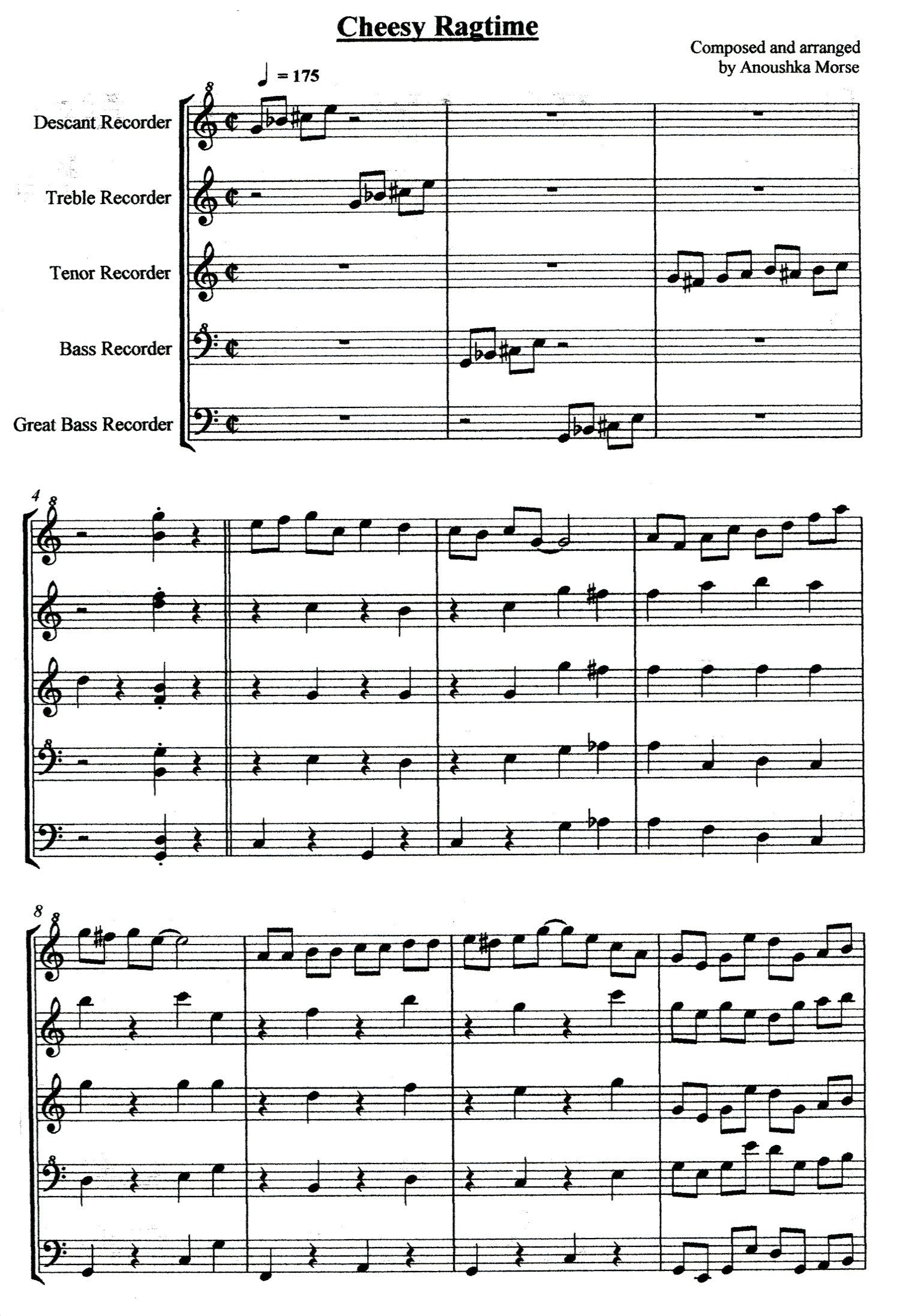 Cheesy Ragtime