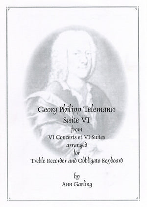 Suite VI from VI Concerts et VI Suites in f minor.  TWV42:d3