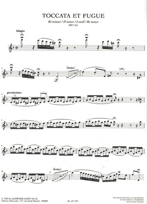 Toccata and Fugue BWV565 and Fantasis Chromatica BWV903
