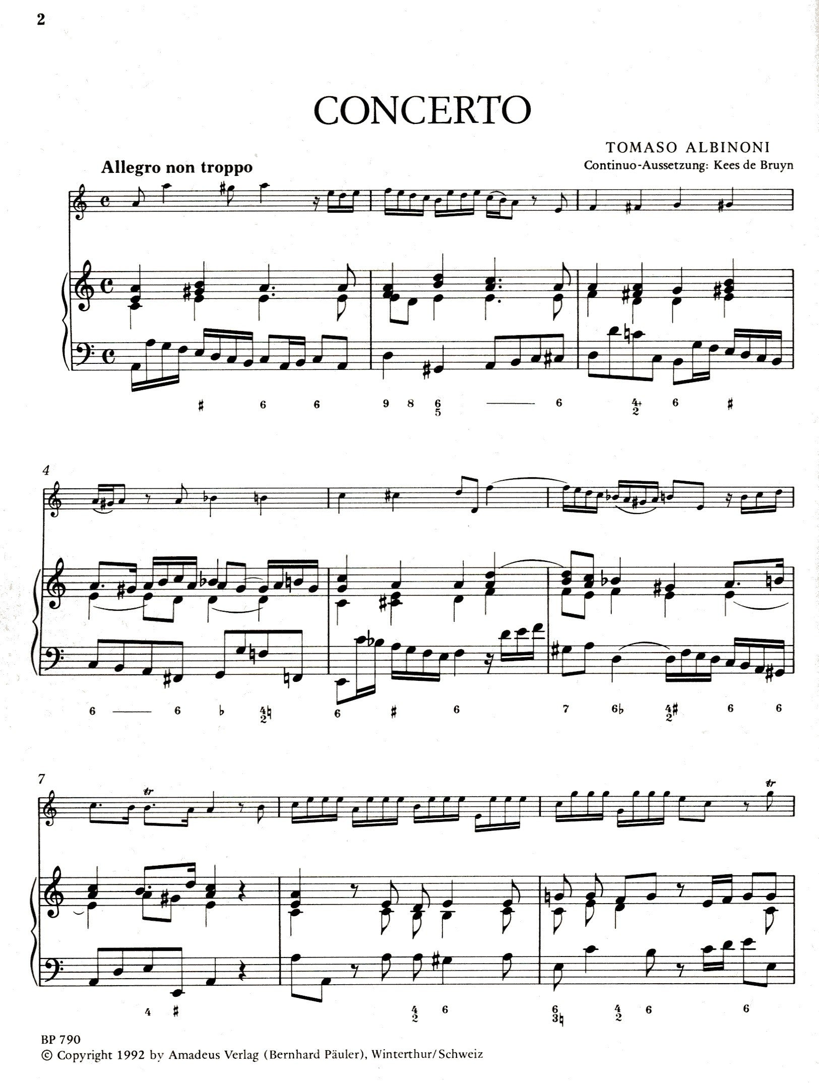 Concerto in A minor
