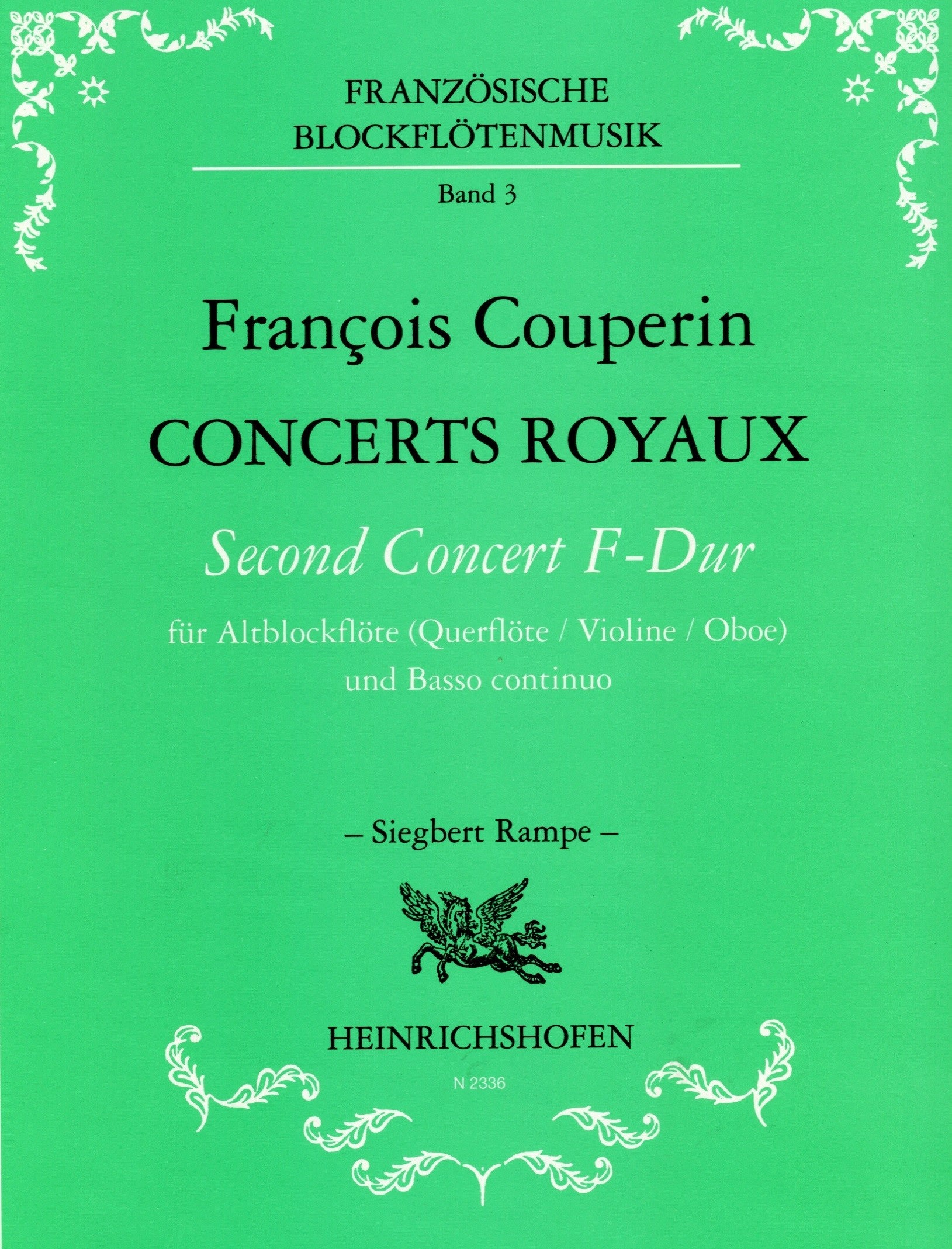 Concerts Royaux: Second Concert in F Major