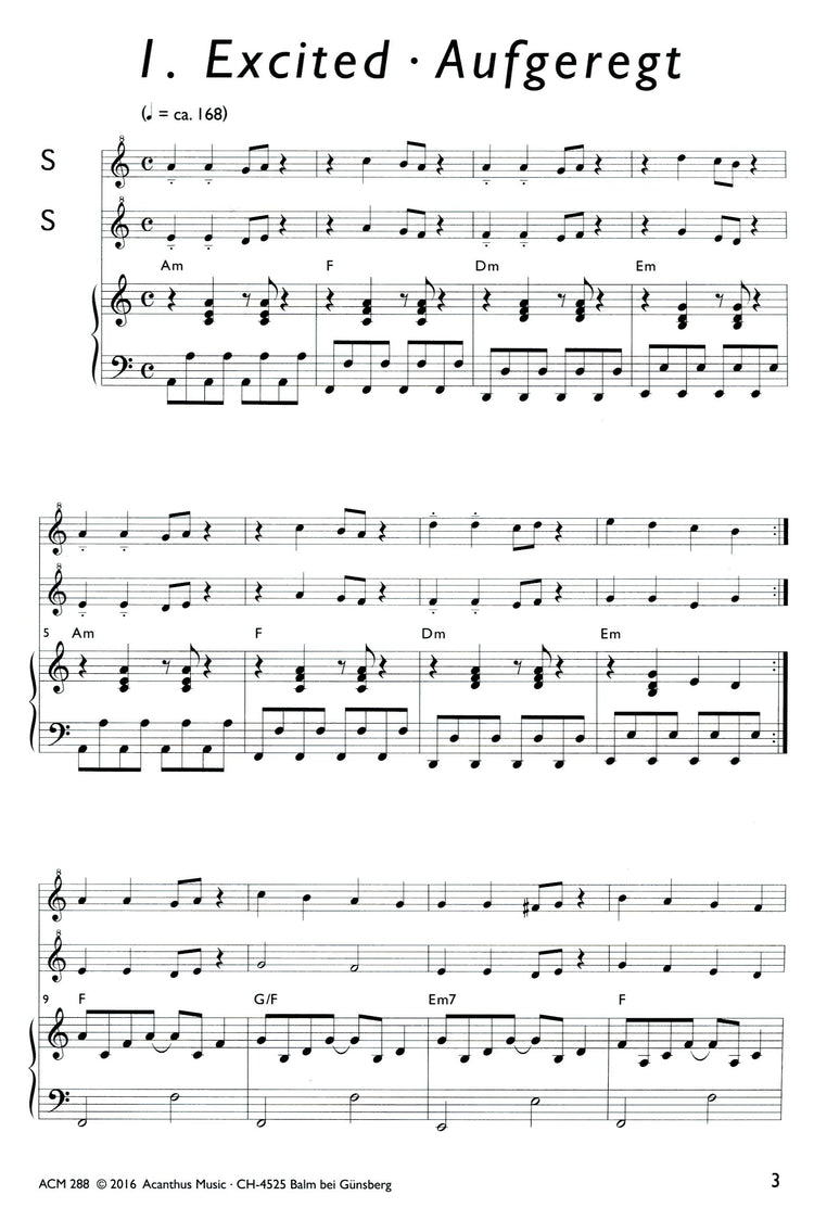 Moods for 2 Descants & Piano