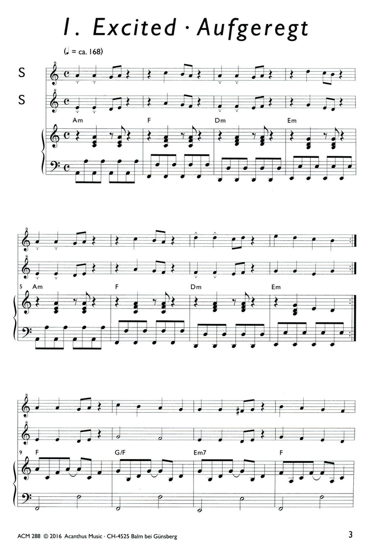 Moods for 2 Descants & Piano